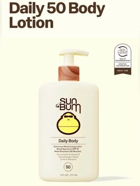 Sun Bum Daily Body Lotion SPF 50 - Cream